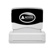 7520-01-386-2444 - Access: Custom Stamp